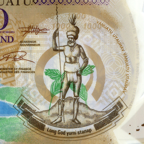 1000 вату 2014 года - Вануату — UNC (Полимерная)