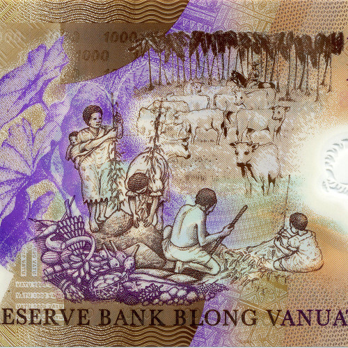 1000 вату 2014 года - Вануату — UNC (Полимерная)