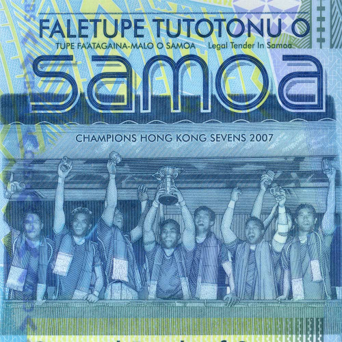 10 тала 2023 года - Самоа (Pick W48) UNC - пластик