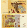 500 франков 2012 (2024) года - Бенин (Pick 219B) UNC