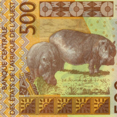 500 франков 2012 (2024) года - Бенин (Pick 219B) UNC