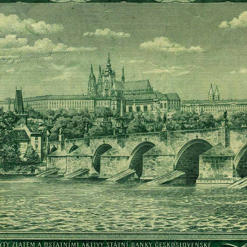 100 крон 1961 года - Чехословакия (Pick 91.i-j) F-VF