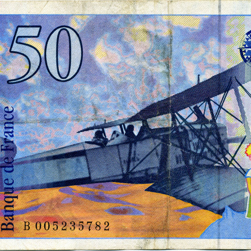 50 франков 1993 года - Франция (Pick 157.b (Сент-Экзюпери) F