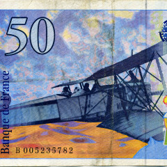 50 франков 1993 года - Франция (Pick 157.b (Сент-Экзюпери) F