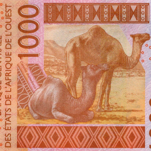 1000 франков 2003 (2024) года - Бенин (Pick 215B) UNC