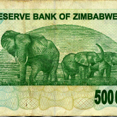 500000 долларов 2007 года - Зимбабве (Pick 51) F-VF