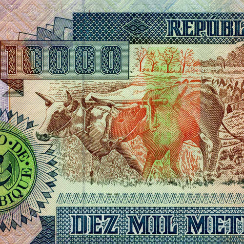10000 метикал 1991 года - Мозамбик (Pick 137) UNC