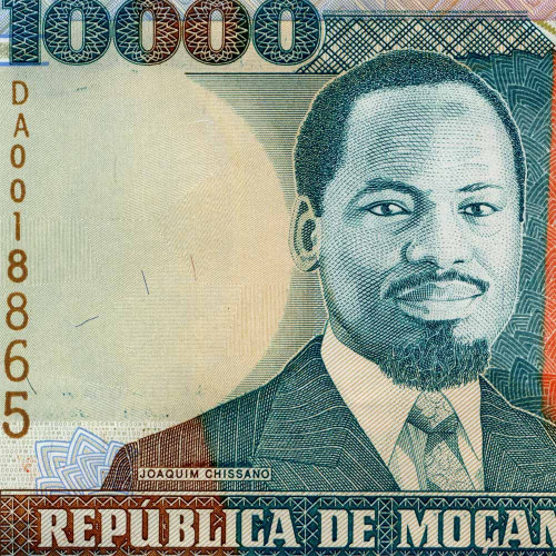 10000 метикал 1991 года - Мозамбик (Pick 137) UNC