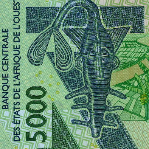 5000 франков 2024 года - Бенин (Pick 217B) UNC