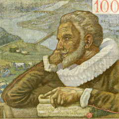 100 франков 1939-1942 гг - Франция (Pick 94 (Сюлли) G-VG