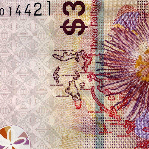 3 доллара 2019 года - Багамские острова) UNC