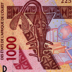 1000 франков 2022 года - Мали (Pick 415D) UNC