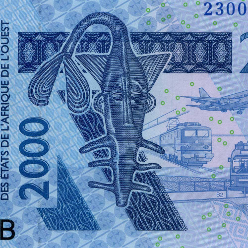 2000 франков 2003 (2024) года - Бенин (Pick 216B) aUNC