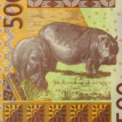 500 франков 2012(2024) года - Кот-д'Ивуар (Pick 119А) UNC