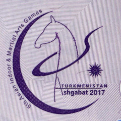 20 манат 2017 года - V Азиатские игры в Ашхабаде - Туркменистан UNC
