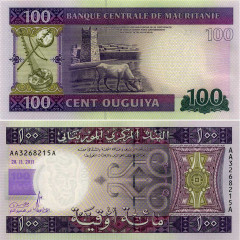 100 угий 2011 года - Мавритания (Pick 16.a) UNC