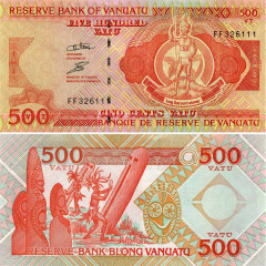 500 вату 1993 года - Вануату (Pick #5.с) UNC