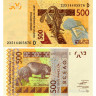 500 франков 2012 (2023) года - Мали (Pick 419D) UNC