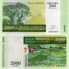 2000 ариари 2003 года - Мадагаскар (Pick 83) UNC