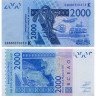 2000 франков 2003 (2024) года - Сенегал (Pick 716K) UNC
