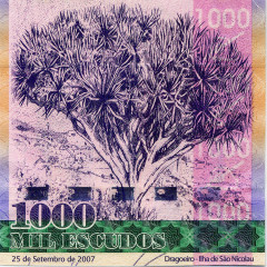 1000 эскудо 2007 года - Кабо-Верде (Pick 70) UNC
