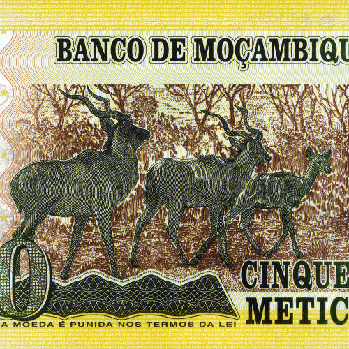 Полимерная банкнота 50 метикалов 2011 года - Мозамбик (Pick 150) UNC