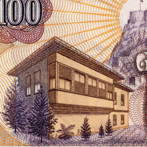 100 лир 1970 (1984) года - Турция (Pick# 194) UNC