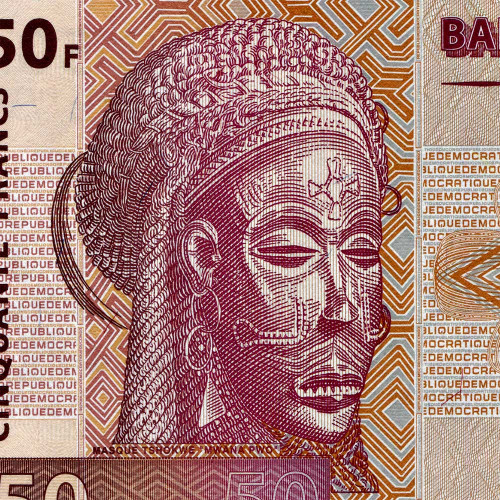 50 франков 2013 года - ДР Конго UNC