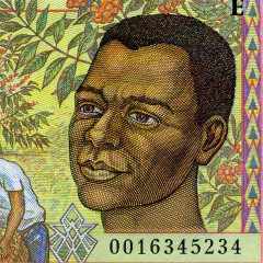 1000 франков 1993-2002 гг - Камерун (Pick 202E) UNC