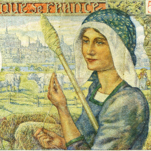 50 франков 1940-1942 гг - Франция (Pick 93 (Жак Кёр) G