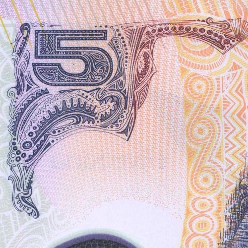 5 кина 2007-2009 гг - Папуа-Новая Гвинея) UNC