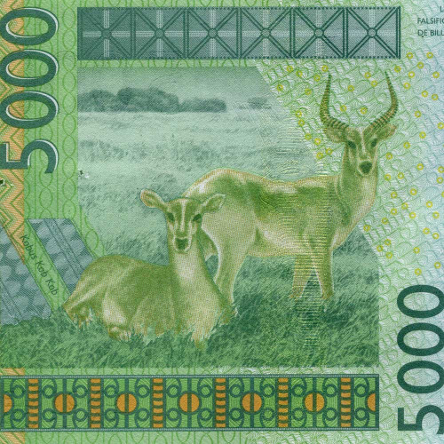 5000 франков 2003 (2024) года - Сенегал (Pick 717K) UNC