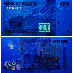 1000 шиллингов 2013 года - Уганда (Pick 49.b) UNC