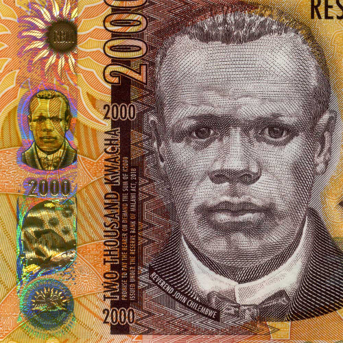 2000 квач 2022 года - Малави (Pick W70) UNC