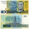 100 крузадо 1987 года - Бразилия (Pick 211b) aUNC