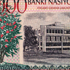 5000 франков 1998 года - Руанда (Pick 28) UNC
