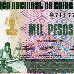 1000 песо 1978 года - Гвинея - Бисау (Pick 8) UNC