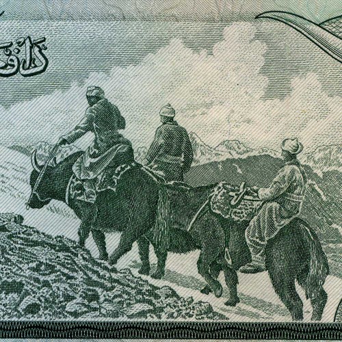50 афгани 1975 года - Афганистан (Pick# 49.b) VF