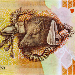 20 кина 2008 года - 35 лет Банку - Папуа - Новая Гвинея (Pick # 36) UNC