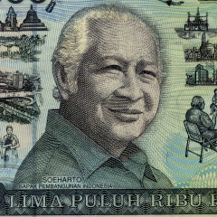 50000 рупий 1993 года «25 лет развития» Индонезия (Pick 133) XF