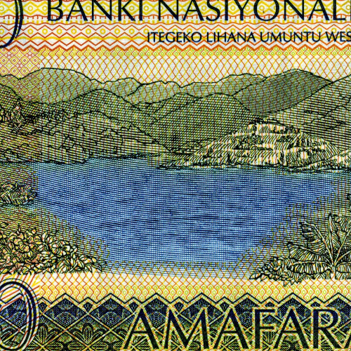 100 франков 2003 года - Руанда (Pick 29.b) UNC