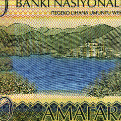 100 франков 2003 года - Руанда (Pick 29.b) UNC