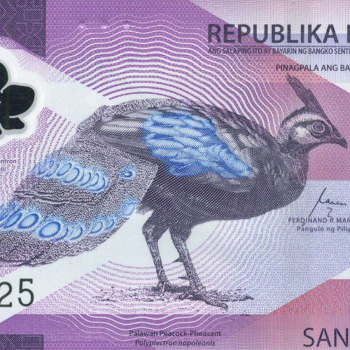 100 песо 2024 года - Филиппины (Pick W238) UNC - пластик