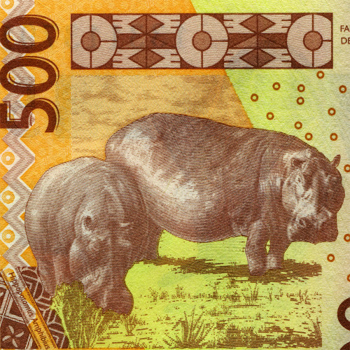 500 франков 2012 года — Кот-д'Ивуар UNC