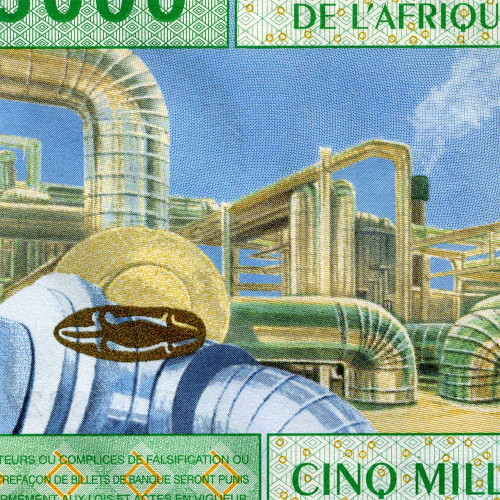 5000 франков 2002 года - Центрально-Африканские штаты (Конго) (Pick 109Т) UNC