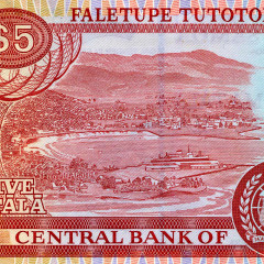 5 тал 2005 года - Самоа (Pick # 33b) UNC