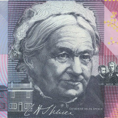 5 долларов 2001 года - 100 лет Содружества - Австралия (Pick 56a) UNC - пластик