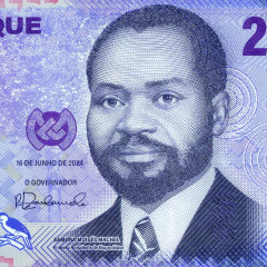 20 метикал 2024 года - Мозамбик (Pick W155) UNC - полимер