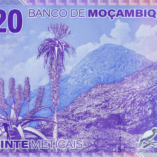 20 метикал 2024 года - Мозамбик (Pick W155) UNC - полимер