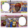 5000 франков 1994-1999 гг - Центральноафриканская Республика (Pick 304F) UNC